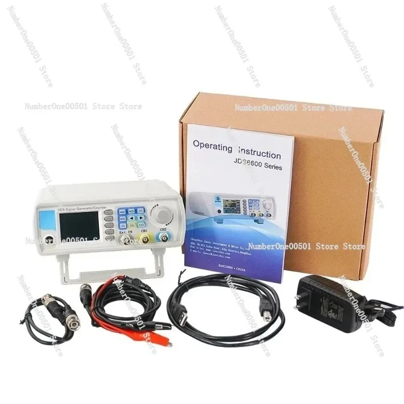 JDS6600 15/30/40/50/60MHz DDS  - Dual Channel Arbitrary Waveform Function Generator 60Mhz ulasan dan harga