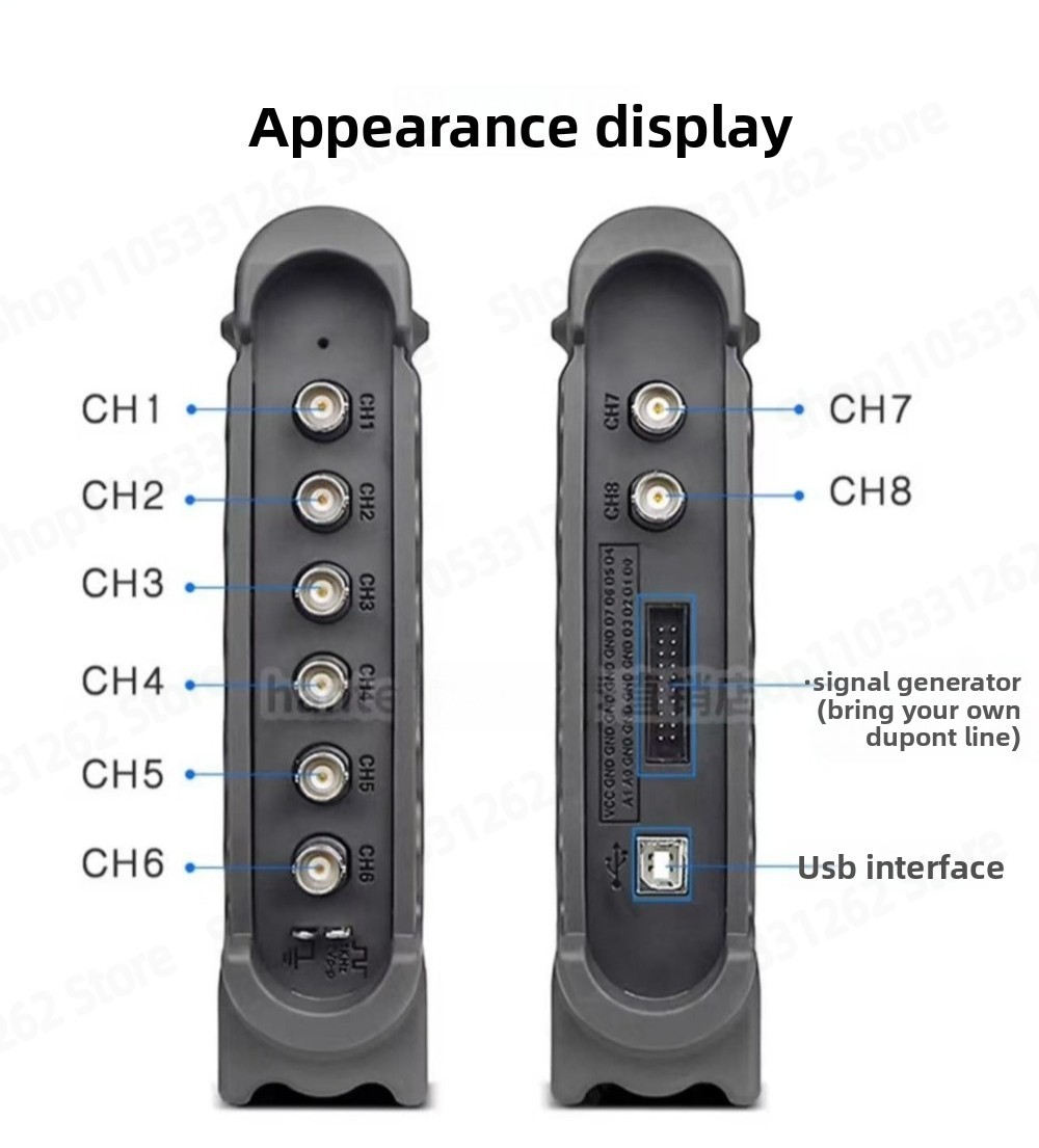 1008C Automotive Diagnostic Os - Automotive Diagnostic Oscilloscope 8 Channel ulasan dan harga